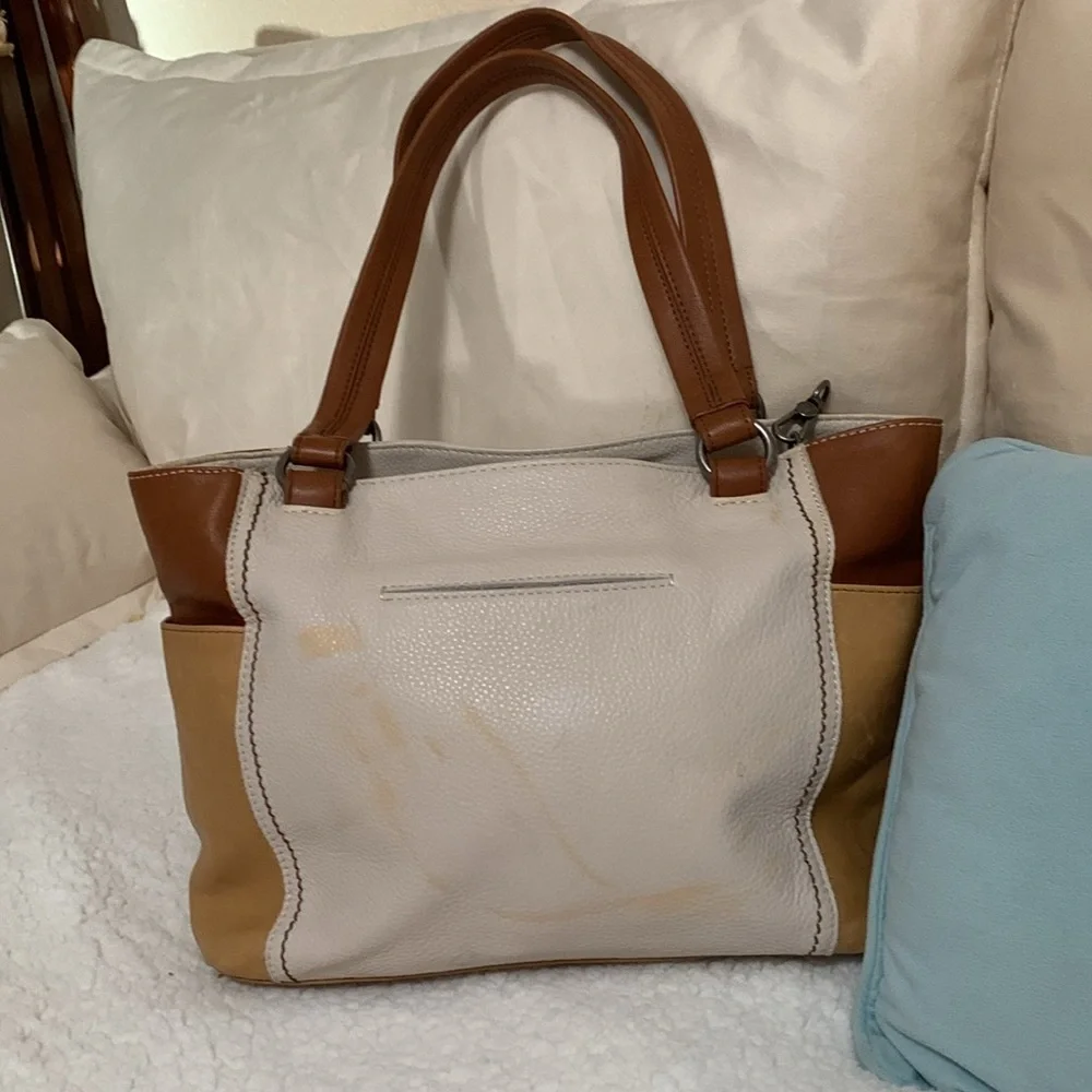 The SAK leather satchel